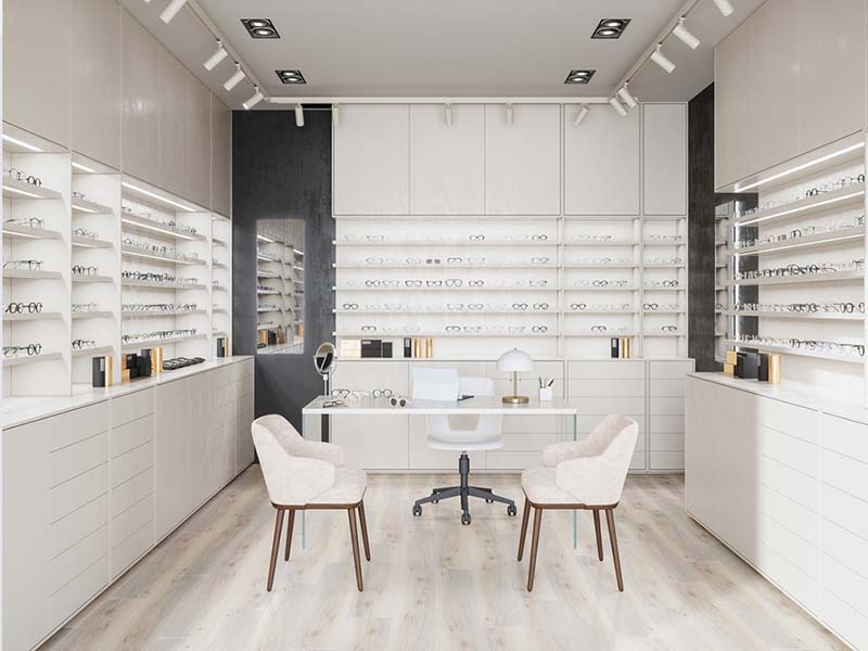 Interior Remodeling Services for an Optical Shop
